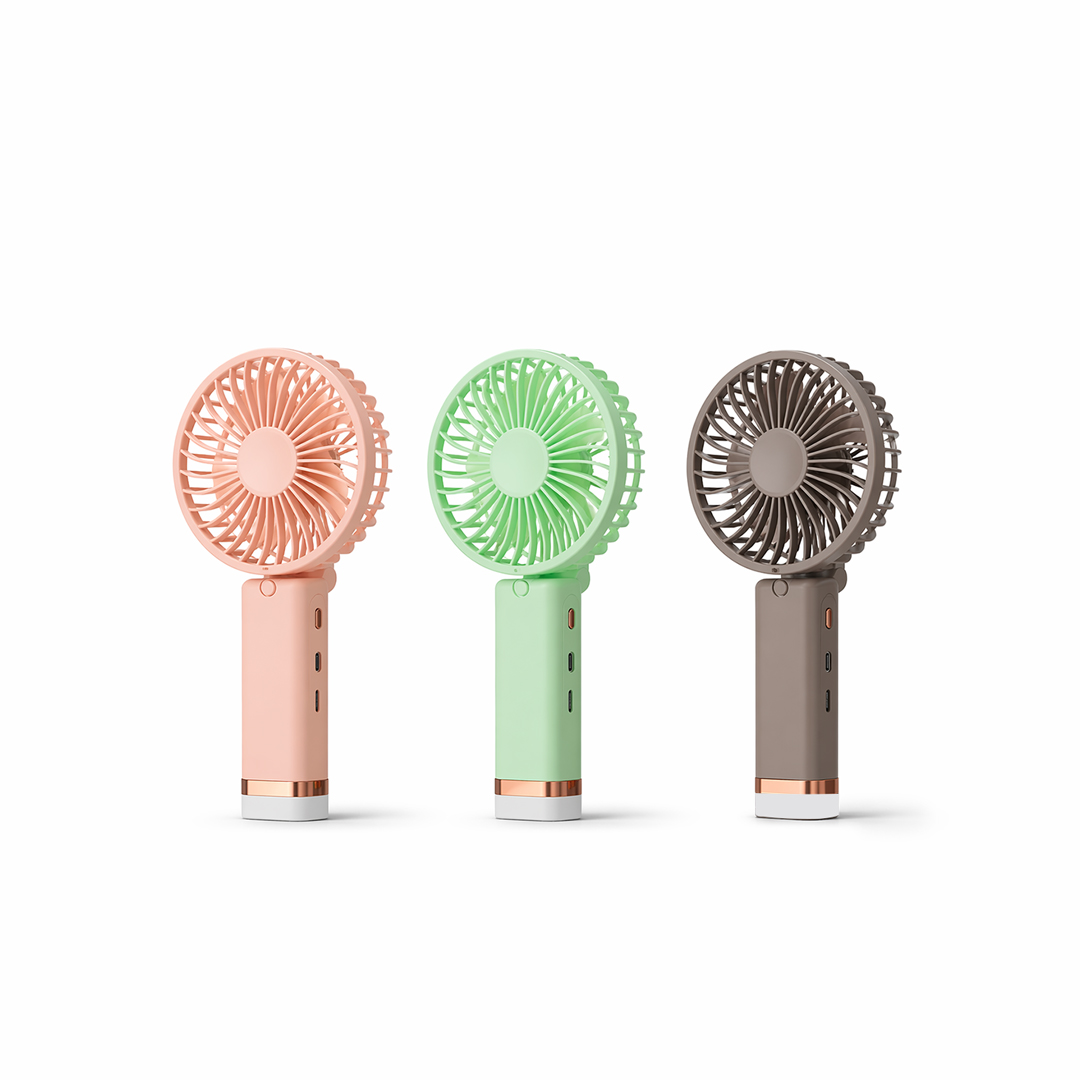 JYSUPER JY-2517 Rechargeable Mini Foldable Hand Fan with LED light