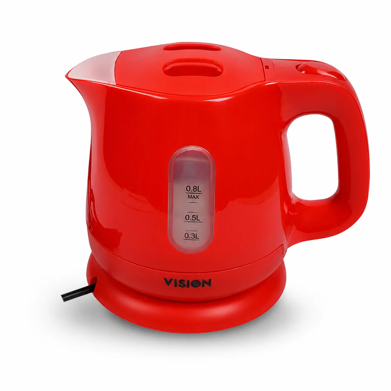 Vision Electric Kettle Red 0.8L VSN-EK-001