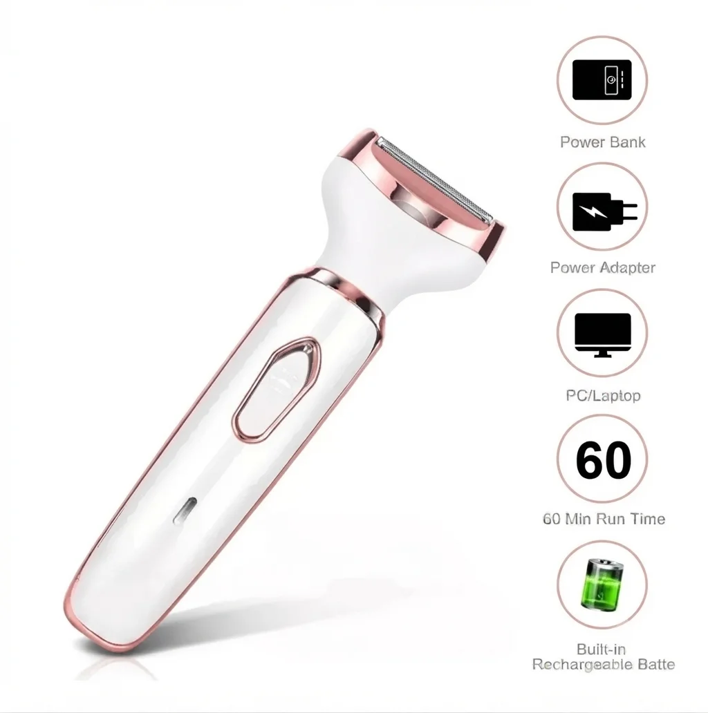 Kemei SN-8866 Ladies Professional Rechargeable Electric Hair Trimmer